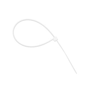 Colier cablu,  250 x 3.6 mm, alb, set 100 bucati