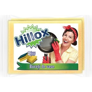 Burete de vase cu canelura HILLOX 009848, 2 bucati