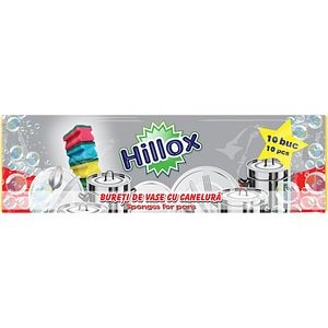 Burete de vase cu canelura HILLOX 011681, 10 bucati