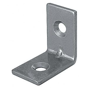 Coltar mobila tip L, 40 x 40 x 16 mm, zincat alb 