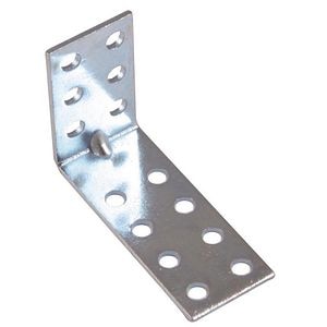 Coltar mobila tip L, 60 x 90 x 30 mm, zincat alb 