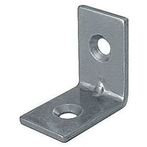 Coltar tip V, 50 x 50 x 10 x 16 mm, zincat alb 