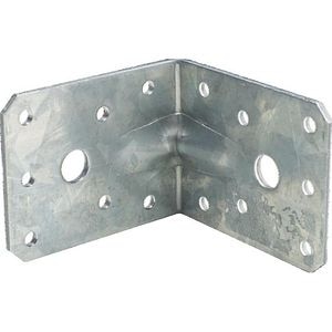 Coltar dulgherie ranforsat T4N,  70 x 70 x 55 mm, zincat alb 