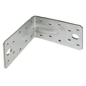 Coltar mobila tip L, 90 x 90 x 65 mm, zincat alb 