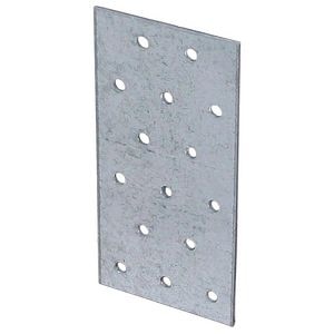 Placa fixare t1 40 x 100 x 2 mm zincat alb