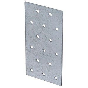 Placa fixare t1 40 x 120 x 2 mm zincat alb