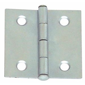 Balama aripi plane, otel, 40 x 40 mm, gri