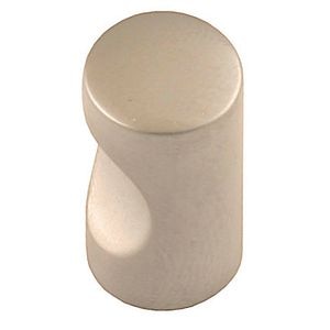 Buton usa, stil M4, metalic, 11 x 21 mm, crom satinat 