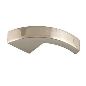 Buton usa, stil M4, metalic, 35 x 8 x 20 mm, crom 
