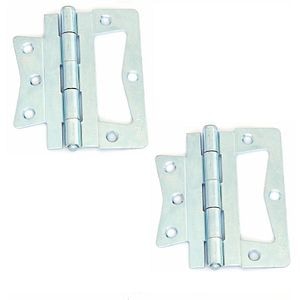 Balama aripi plane, otel, 35 x 76 mm, 2 bucati, gri