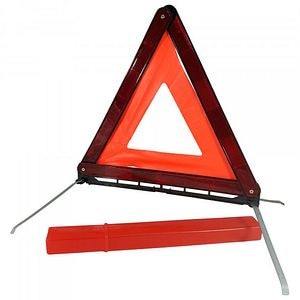 Triunghi reflectorizant CARMAX 55844, rosu