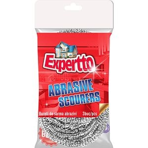 Burete de vase EXPERTTO 516138, inox, 3 bucati