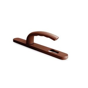 Maner usa safir cu arc 25/ 92 mm, maro 