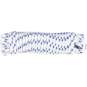 Cordelina PP, grosime 4 mm, lungime 10 m, alb albastru • Evotools