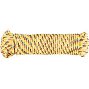 Cordelina PP, grosime 4 mm, lungime 20 m, galben multicolor • Evotools
