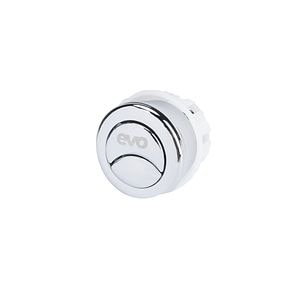 Buton cromat vas WC, actionare pneumatica