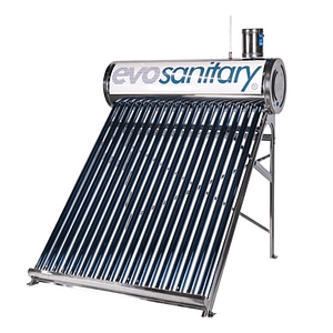 Panou solar nepresurizat, volum rezervor 150L, 18 tuburi  Evosanitary 