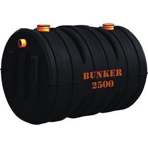 Fosa septica ECO-TAD, tricamerala, 2500L, negru + kit drenaj