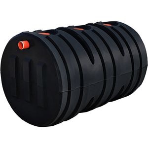 Fosa septica ECO-TAD, tricamerala, 3500L, negru + kit drenaj