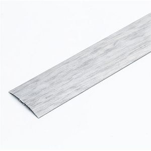 Prag trecere gresie Wood Class, 4.1 x 90 cm, aluminiu, stejar alb