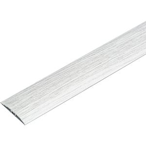 Prag trecere parchet Wood Class, 4.1 x 90 cm, aluminiu, stejar gri
