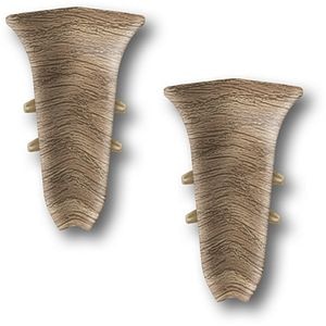 Coltar interior KN59, PVC, 5.9 x 2 cm, 2 bucati, paduk