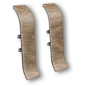 Element imbinare KN59, PVC, 5.9 x 2 cm, 2 bucati, paduk