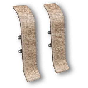 Element imbinare KN59, PVC, 5.9 x 2 cm, 2 bucati, stejar albit