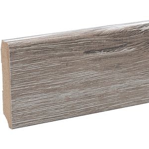 Plinta HA80-3878, MDF, 206 x 8 x 1.6 cm, stejar chiraz