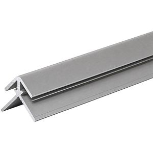 Profil colt exterior Wood Class WP3434-02, 270 x 1.1 cm, 18 mm, aluminiu, argintiu