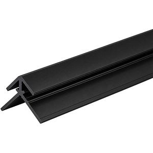 Profil colt exterior Wood Class WP3434-07, 270 x 1.1 cm, 18 mm, aluminiu, negru