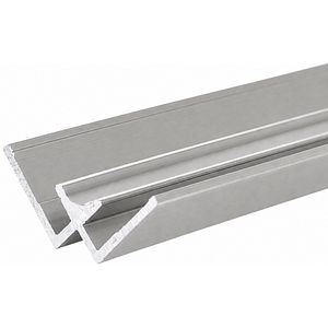 Profil colt interior Wood Class WP3433-02, 270 x 2.5 cm, 18 mm, aluminiu, argintiu
