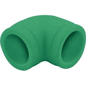 Cot PPR, 90 de grade, 25 mm, verde