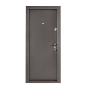 Usa de intrare pentru apartament, MDF, Antracit, fara geam, Dreapta, 201 x 88 cm • Elegant Door