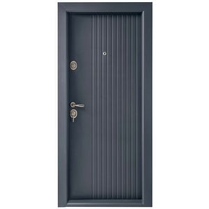 Usa metalica pentru exterior BR10. fara geam, dreapta, 205 x 88 cm, antracit