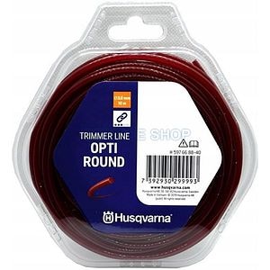 Fir pentru motocoasa HUSQVARNA Opti Round, 3 mm x 10 m, rosu