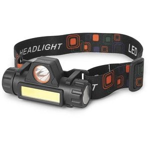 Lanterna LED frontala ENTAC EHL-3W-180R, 120LM, IP65, negru