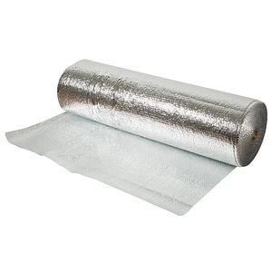 Folie acoperis aluminiu, Aluflex-LP, bariera anticondens, 90 gr / mp, 1.2 x 50 m  • Masterplast