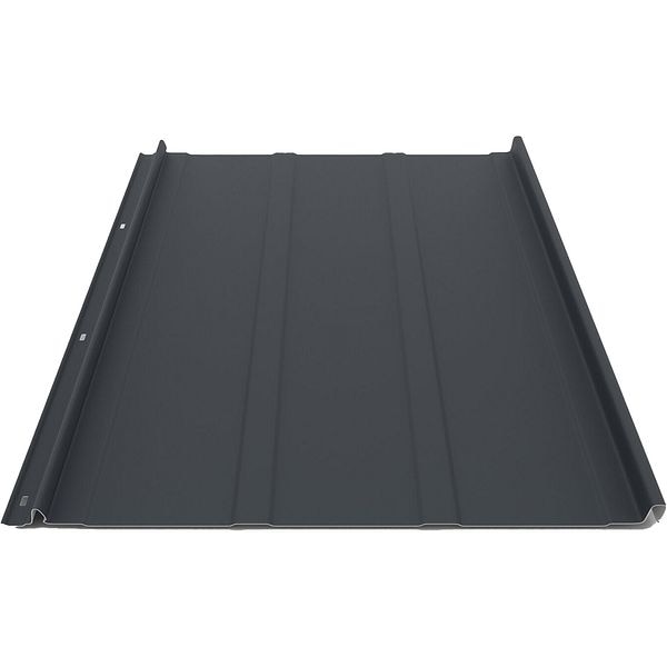 Panou Click Stripes, 0.5mm, 0.540m, gri mat, RAL 7016