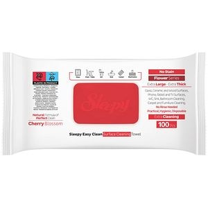 Servetele umede multisuprafete SLEEPY Cherry Blossom, 100 bucati