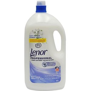 Balsam de rufe LENOR Professional, Soft Cotton, 4 l, 200 spalari