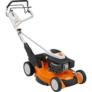 Masina de tuns gazonul STIHL RM 655.0 V, Benzina, 3.5CP, 173CC, latime taiere 53 cm, cos 70L, portocaliu-negru