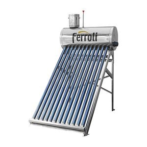 Panou solar nepresurizat, volum rezervor 180L, 18 tuburi  Ferroli Ecosole