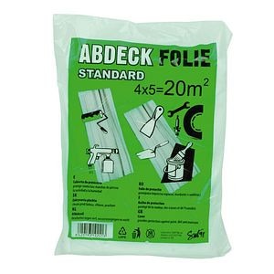 Folie protectie zugravit, standard, 4 x 5 m, 20 mp  Abdeck