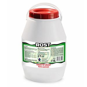 Adeziv aracet pentru constructii, alb, 4 L • Rost