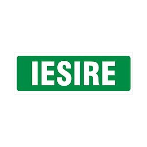 Indicator Iesire  Creative Sign