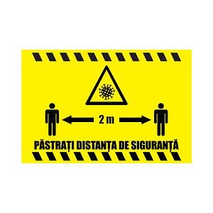 Indicator Pastrati Distanta De Siguranta 2M  Creative Sign