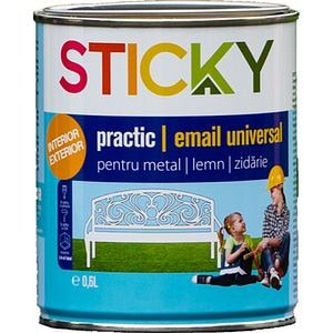 Email universal STICKY, ocru, 0.6L