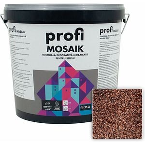 Tencuiala decorativa mozaicata PROFI Mosik, Teracotta, 25Kg