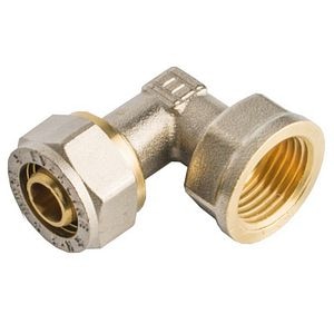 Cot pexal aliaj, 16 mm, racord 1/2, filet interior